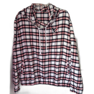 NFL Team Apparel Team Houston Texans Side Pocket Hoodie Top Ladies Size XXL